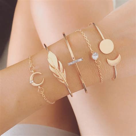 Set De Bracelets Tendance Bracelet Fantaisie Bracelets Tendance