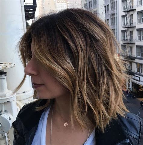 50 Best Medium Length Hairstyles For 2021 Hair Adviser Choppy Bob