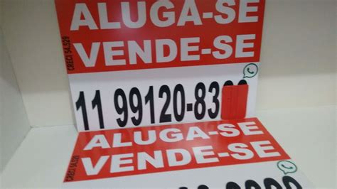 Placa Vende Se Terreno Elo Produtos Especiais