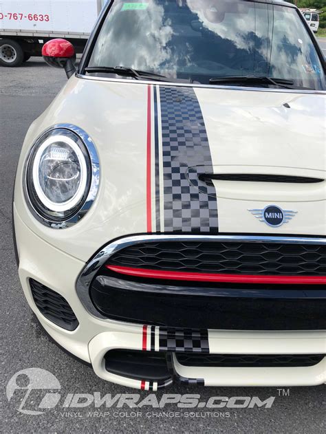 Mini Cooper Custom M Stripes Id Wraps Blog