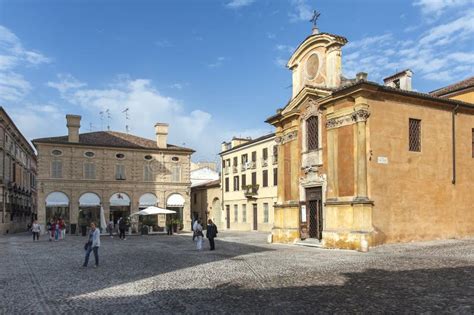 Piazza Matilde Di Canossa Mantua Italy Editorial Stock Image Image