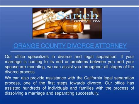 Ppt Orange County Divorce Powerpoint Presentation Free Download Id 7114817