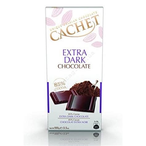 Шоколад Cachet Extra Dark 85% (100г) – купить в интернет-магазине Guten ...