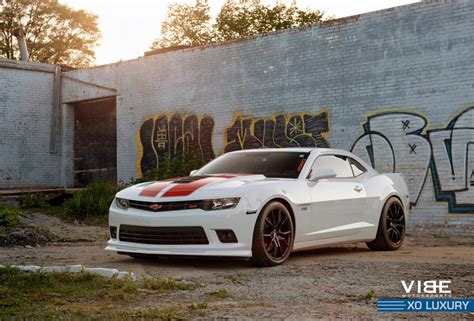 Chevrolet Camaro Ss Th Gen White Xo Luxury Verona Wheel Wheel Front