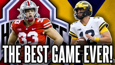 Michigan vs Ohio State In The CFP Would Be A Game To Die For | College ...