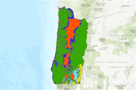 Odfw Western Oregon Deer And Elk Habitat Data Basin