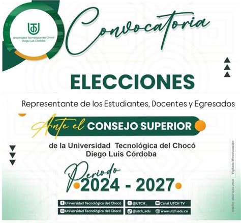 SE CONVOCA LAS ELECCIONES DE LOS REPRESENTANTES DE LOS ESTUDIANTES