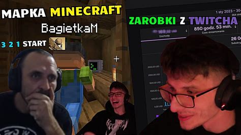 Luki Zarobki Z Twitcha W Cypek Mapka Minecraft Z Bagiet