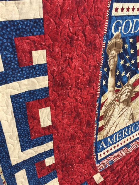 Finish It Up Friday God Bless America Qov Katyquilts Flag Quilt