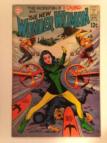 WONDER WOMAN 1969 181 DIANA PRINCE I CHING DENNIS O NEIL MIKE