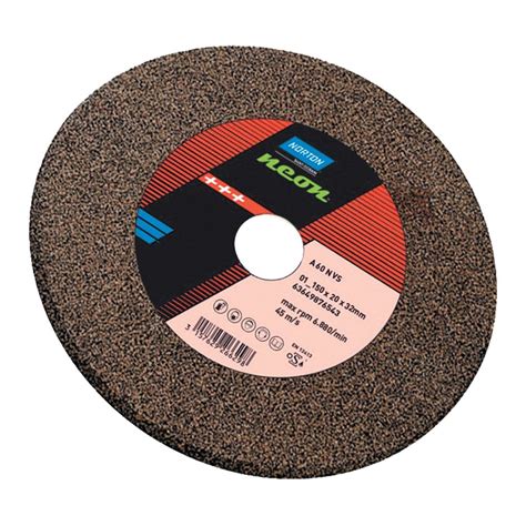 Norton A60NVS Neon Aluminium Oxide Grinding Wheel RSIS