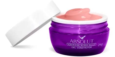 Absolut Gel Construtor Pink Nude G American Burrs Nails Frete Gr Tis