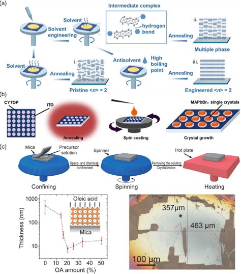 A Schematics To Illustrate The Crystallization Dynamics Regulating