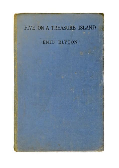 Five On A Treasure Island First Edition Enid Blyton Barnebys