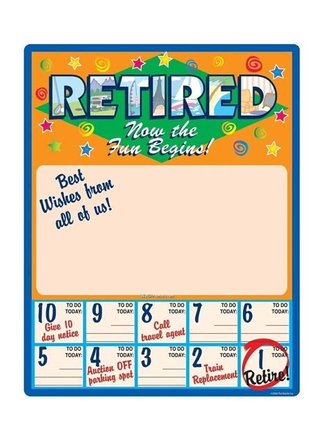 Funny Retirement Countdown Calendar Printable | Calendar Template 2024-2025