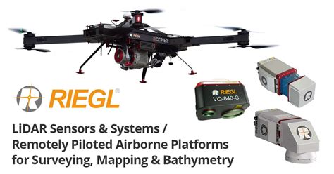 Drone Lidar Sensors Laser Scanners For Aerial Surveys Mapping