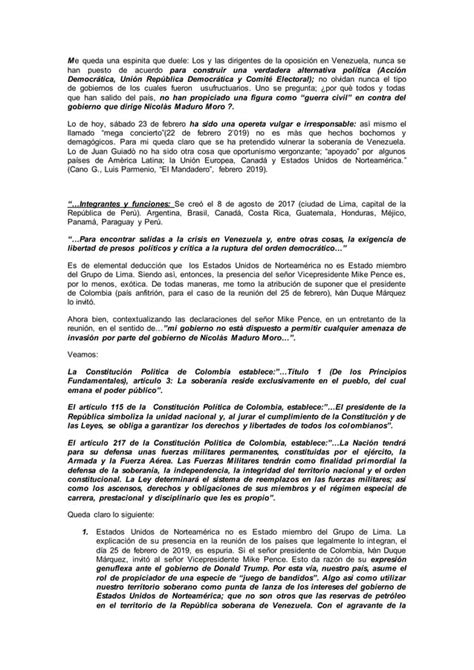 La Flexibilizacion De La Regla Fiscal En Colombia Ley 1473 De 2011 PDF