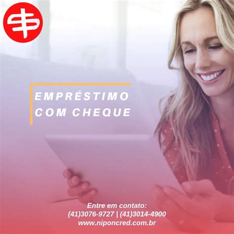 Empréstimo Cheque Niponcred crédito pessoal cheque pré datado