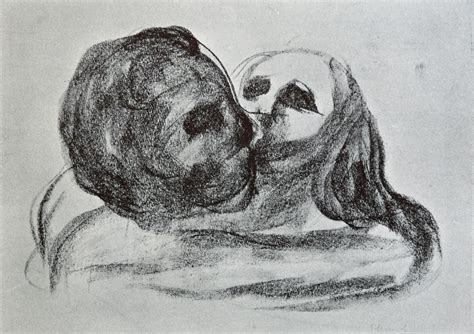 Edvard Munch 1863 1944 The Kiss 1914 1916 Dibujos Arte Edvard