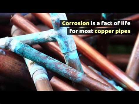 How To Clean Corrosion Off Of Copper Pipe Joints Youtube