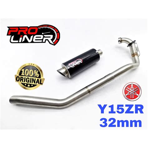 Yamaha Y15ZR V1 V2 Original Proliner Exhaust Full System Muffler 32mm