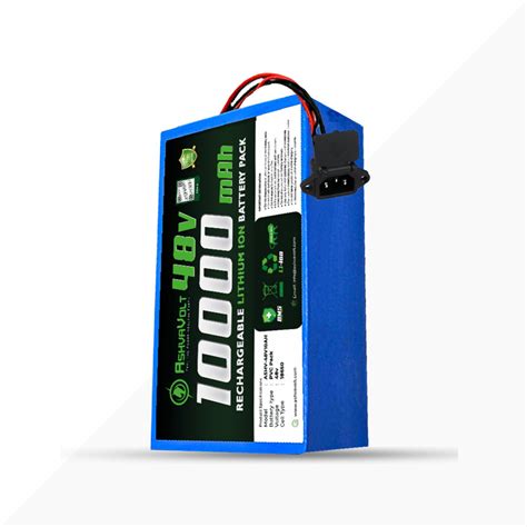 Ashvavolt V Ah Lithium Ion Rechargeable Battery Pack For Electric