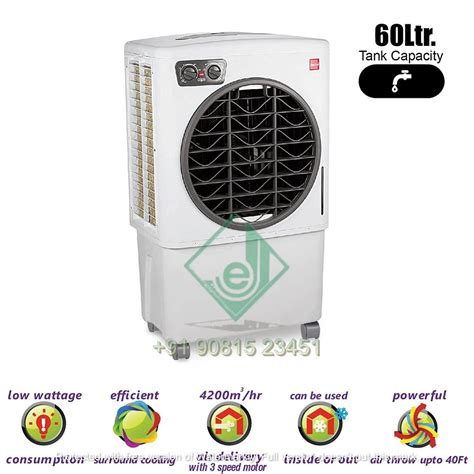 Cello Alps 60 Litres Plastic Desert Air Cooler White At Rs 7000 Piece