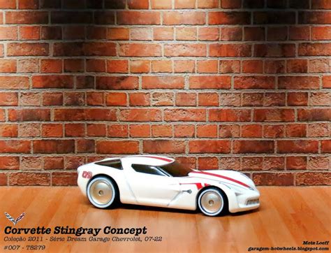 Garagem Hot Wheels Corvette Stingray Concept