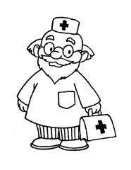 Раскраски доктор Айболит Распечатать бесплатно