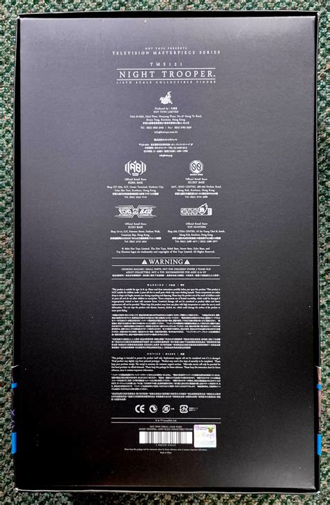 Hot Toys Star Wars Ahsoka Night Trooper Scale Figure The Toys Time Forgot