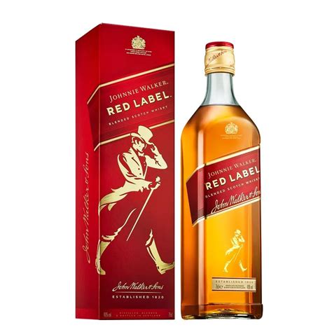 Whisky Red Label 750 Ml Terrua