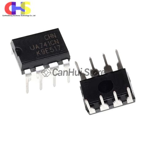 10pcs Ua741 Ua741cn Ua741cp Dip 8 Operational Amplifier Chip Ic 100％ New Original Aliexpress