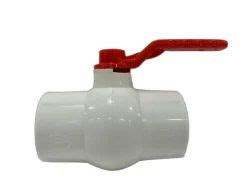 Upvc Ball Valve Pp Solid Ball Valve Long Handle Manufacturer From