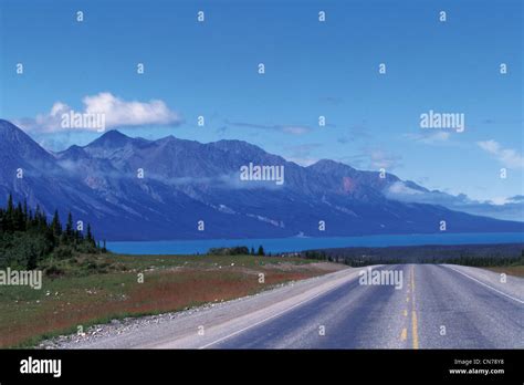 Kluane National Park Kluane Lake Yukon Canada Stock Photo Alamy