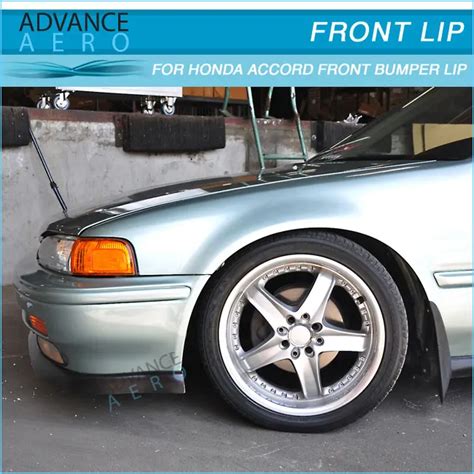 For Honda Accord Pu T R Style Poly Urethane Front Bumper Lip