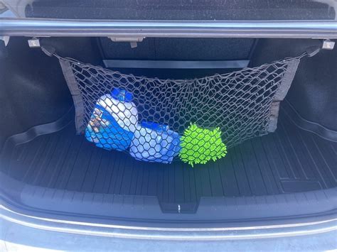 Rear Trunk Envelope Style Mesh Cargo Net For Hyundai Sonata