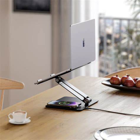 Buy Elite Power Laptop Stand with Wireless Charger online at Alogic