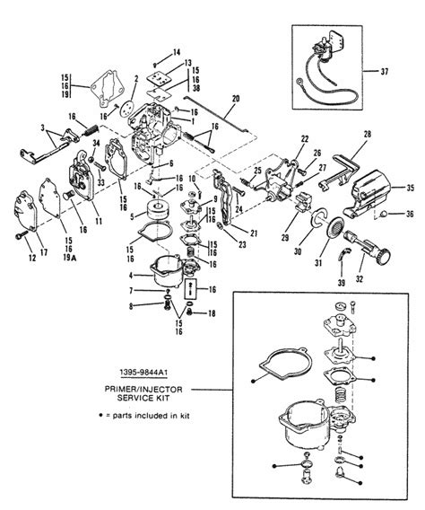 Mercury Marine Hp Carburetor Assembly Wmc B C A B