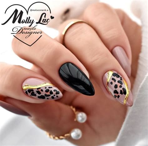 Pin By Martine L On Nails Nails Leopard Nails Stylish Nails Art