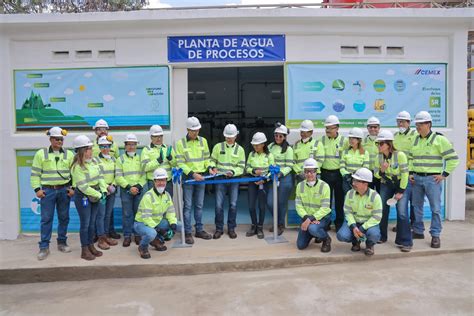 Cemex Inaugura Nueva Planta De Agua Con Una Reducci N Del