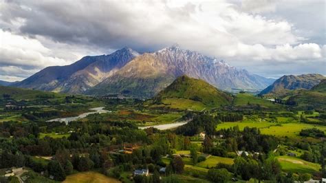 4K 4K Nature Clouds Landscape Mountains New Zealand Trey