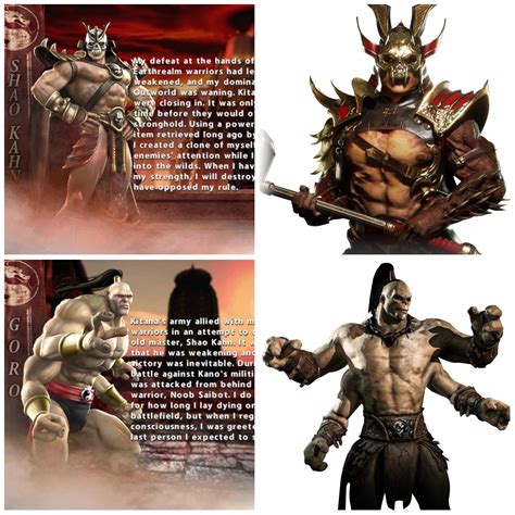 Mortal Kombat Onaga Vs Shao Kahn