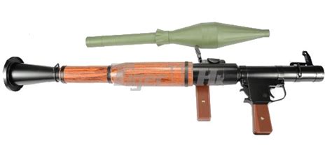 Ussr Rpg Steel Real Wood Abs Parts Grenade Launcher Airsoft