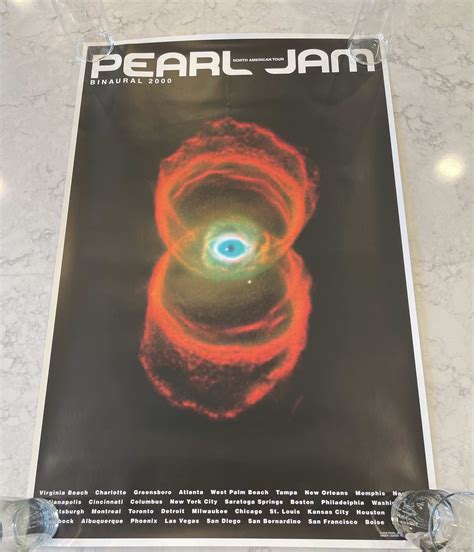 FS: Binaural Tour Posters and Stickers — Pearl Jam Community