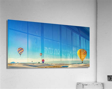 Img Edit White Sands Hot Air Balloon Inv Gestalt Imagery