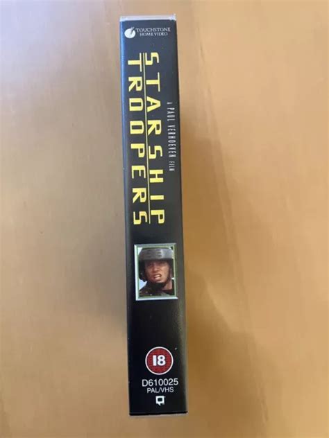 STARSHIP TROOPERS VHS Video Tape From Paul Verhoeven Director Of