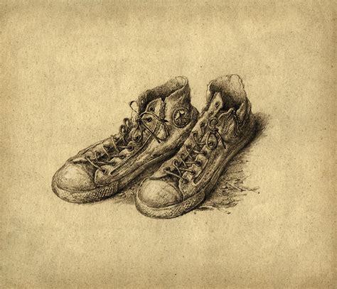 Old All Star Ink On Paper Yaroslav Gerzhedovich Flickr