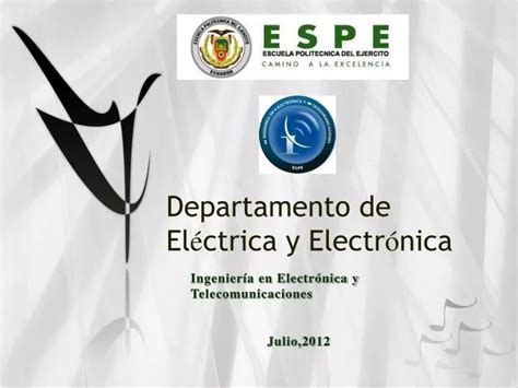 Ppt Departamento De El Ctrica Y Electr Nica Powerpoint