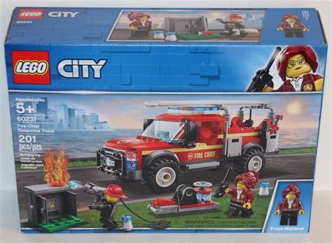 LEGO Fire Chief Response Truck City Town 60231 BRAND NEW SET NO