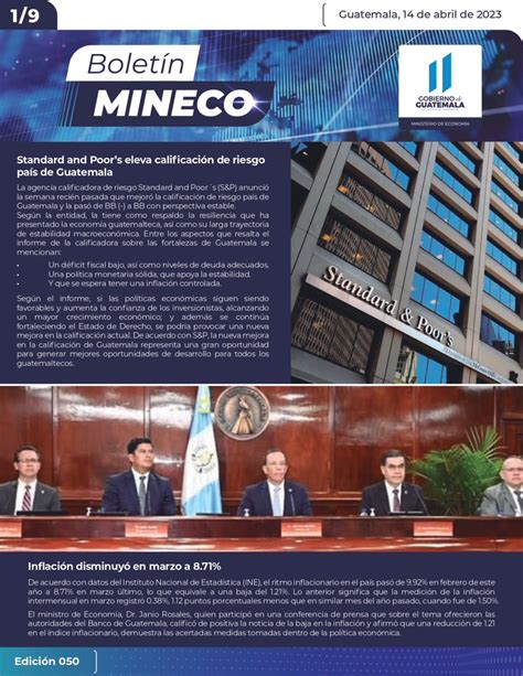 Ministerio Economía on Twitter BoletinMINECOGT conoce el trabajo